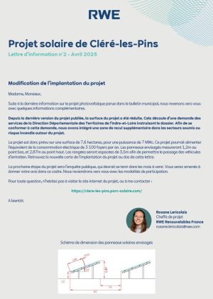 Lettre d'information n°2